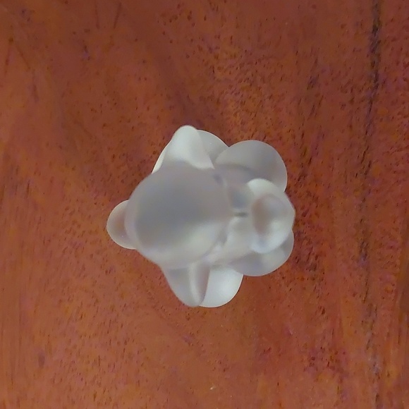 Vintage Frosted Crystal Poodle - Picture 6 of 7